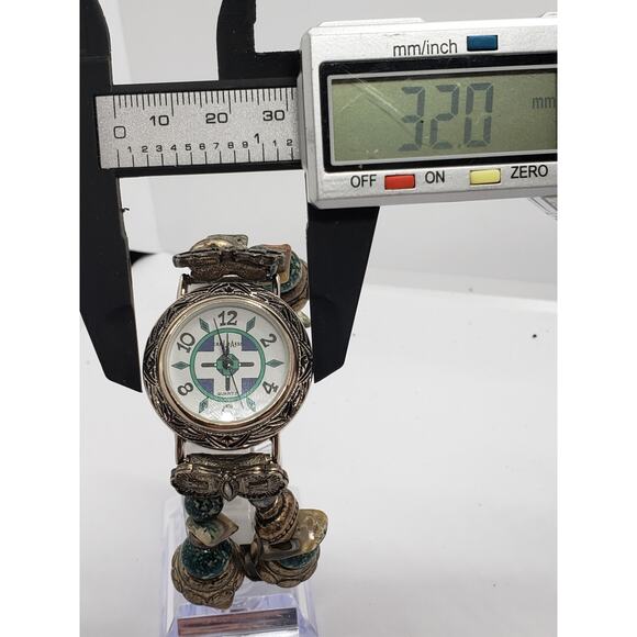 LA Express women's watch. Multi colored beaded band,. LAX206-070 PC21 - Picture 8 of 8